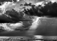 Gulf Coast Storm I Monochrome